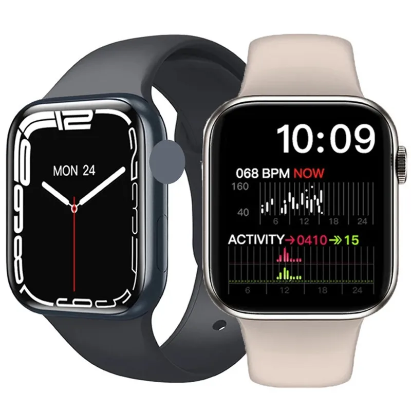 

Series 7 HW37 Smart Watch 1.77 Inch 44mm Men Women Voice Assistant BT Call Location Sharing Smartwatch PK HW22plus W26 IWO13
