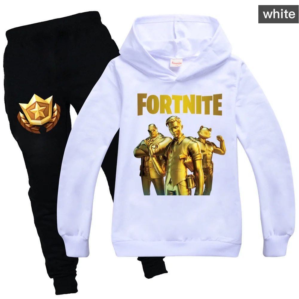 Костюм с толстовкой и брюками Fortnites свитшот длинным рукавом для мальчиков