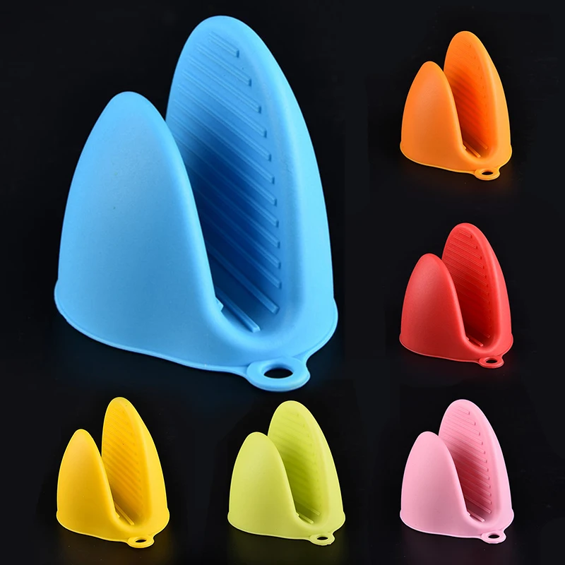 Зажимы для кастрюль кухонный органайзер Силиконовая Теплоизоляция перчатки