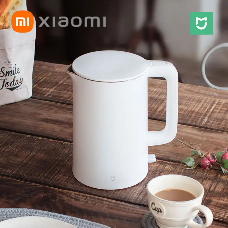 

Xiaomi Mijia electric kettle 1.5L kettle capacity household kettle stainless steel quick boiling LED indicator electric kettles