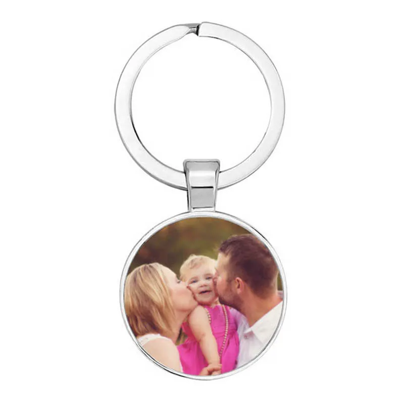 Персонализированный брелок с подвеской сделай сам детский для фотографий мамы