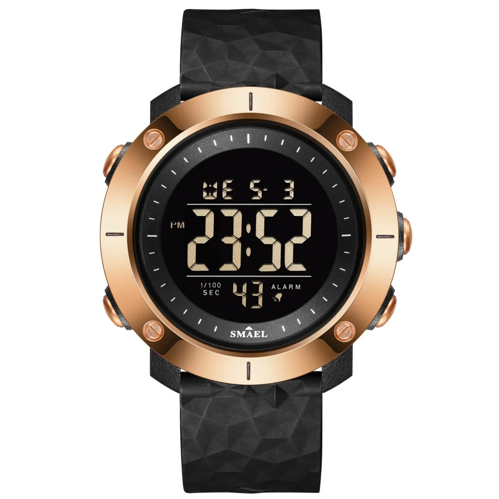 Electronic Timing Alarm Teen Watch Calendar Week Glow-In-The-Dark Watch
