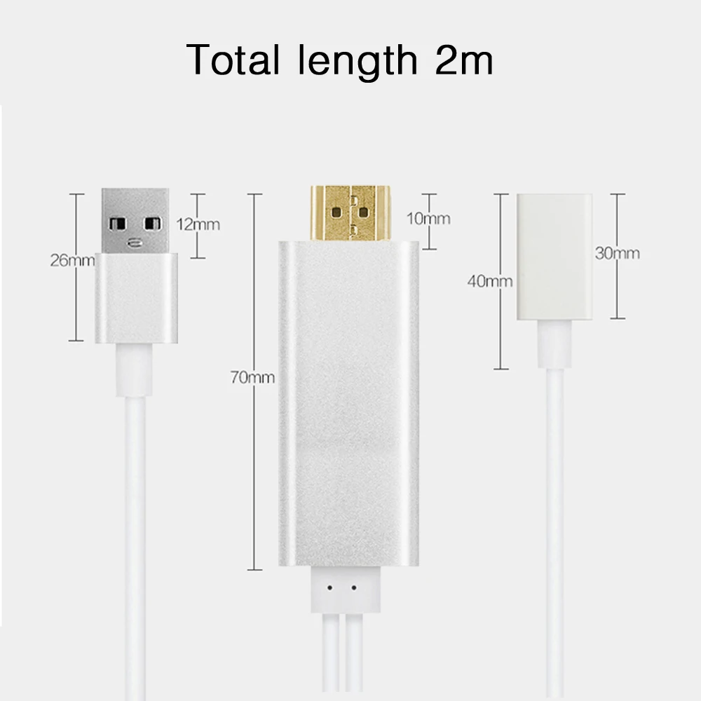 Кабель дисплея BYINTEK для проектора и смартфона совместимый с HDMI|Аксессуары