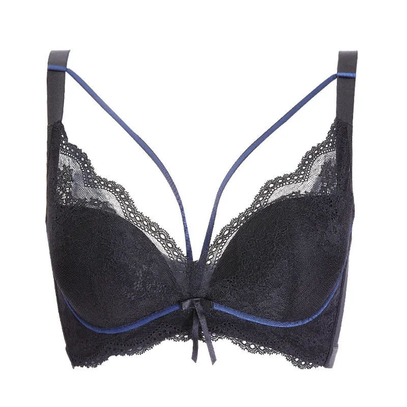 

Adjustable Underwear Without Steel Ring Bra Lace Gathered Bra Side Closed Accessory Breast Small Chest Show Big Underwear Label