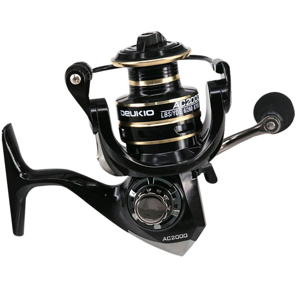 Рыболовные катушки с металлической ручкой подшипники гладкий металл Карп