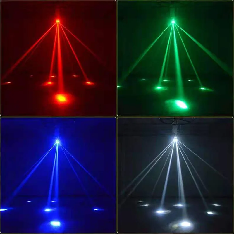 Чужой удаленного Управление DMX RGBW LED лазерный стробоскоп диско ди-джей луч