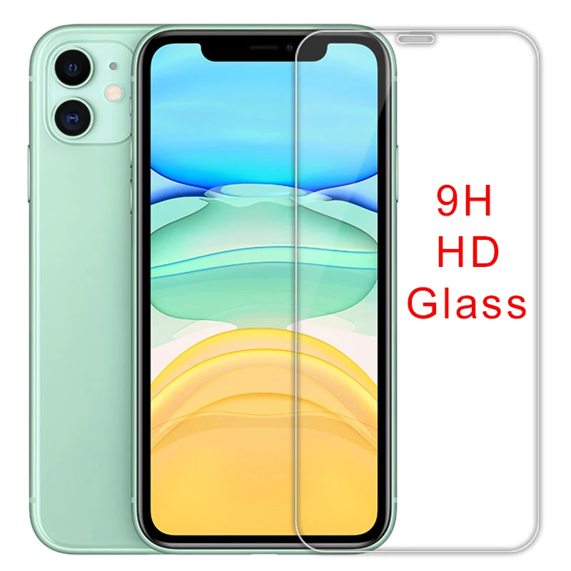 

9H Screen Protector For iPhone XS Max XR X 10 6 6s Plus SE 5s 5C Phone Film Protective Glass on for iPhone 7 8 Plus 11 Pro Max
