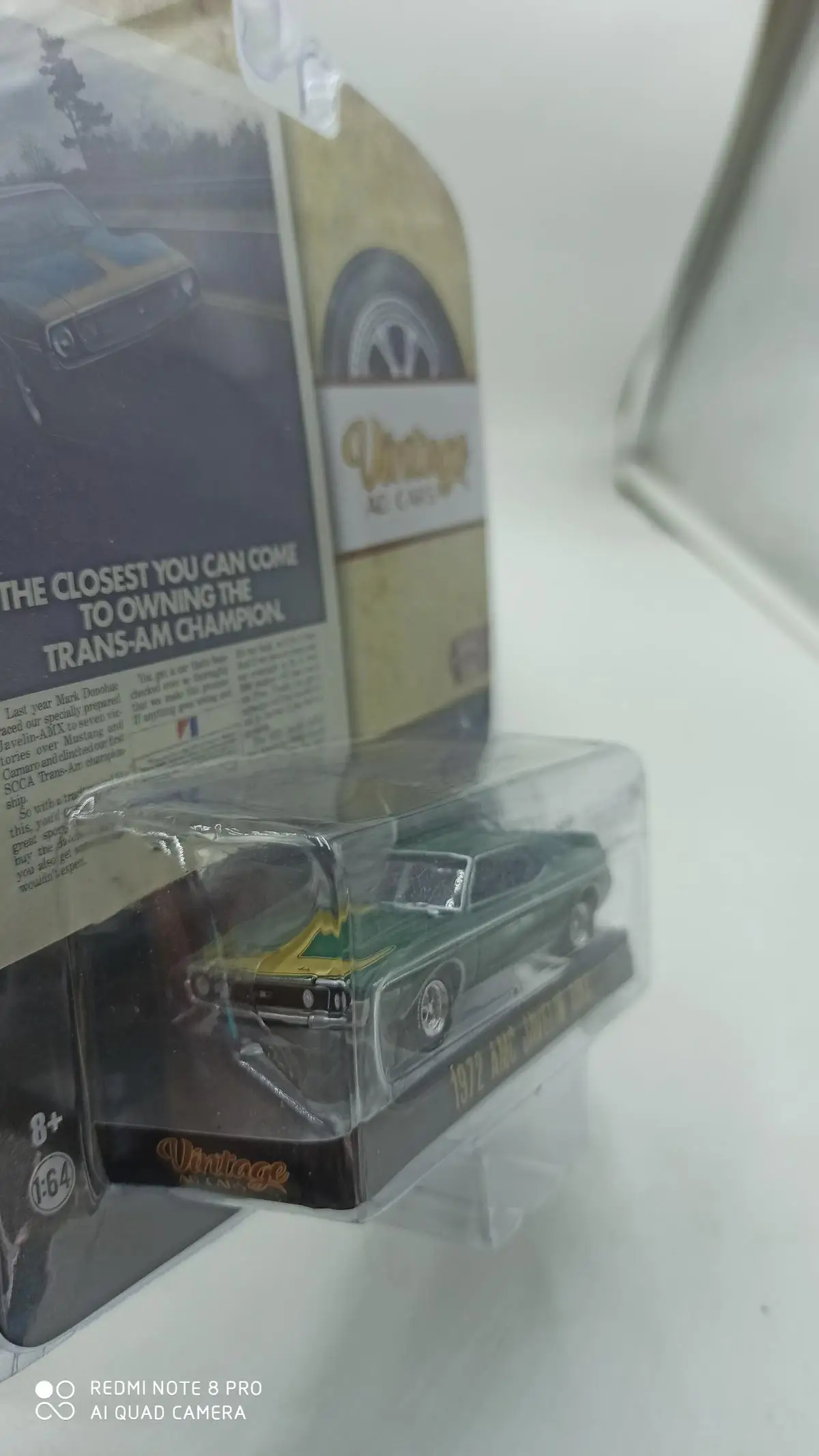 GreenLight 1:64 1900 AMC Javelin AMX винтажная модель автомобиля из сплава металлические игрушки