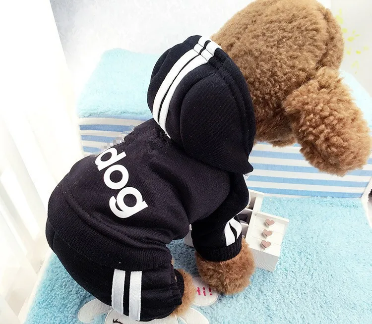 Размер XS -XXL 6 цветов 4 ноги одежда для собак худи щенков зимняя костюмы со свитером
