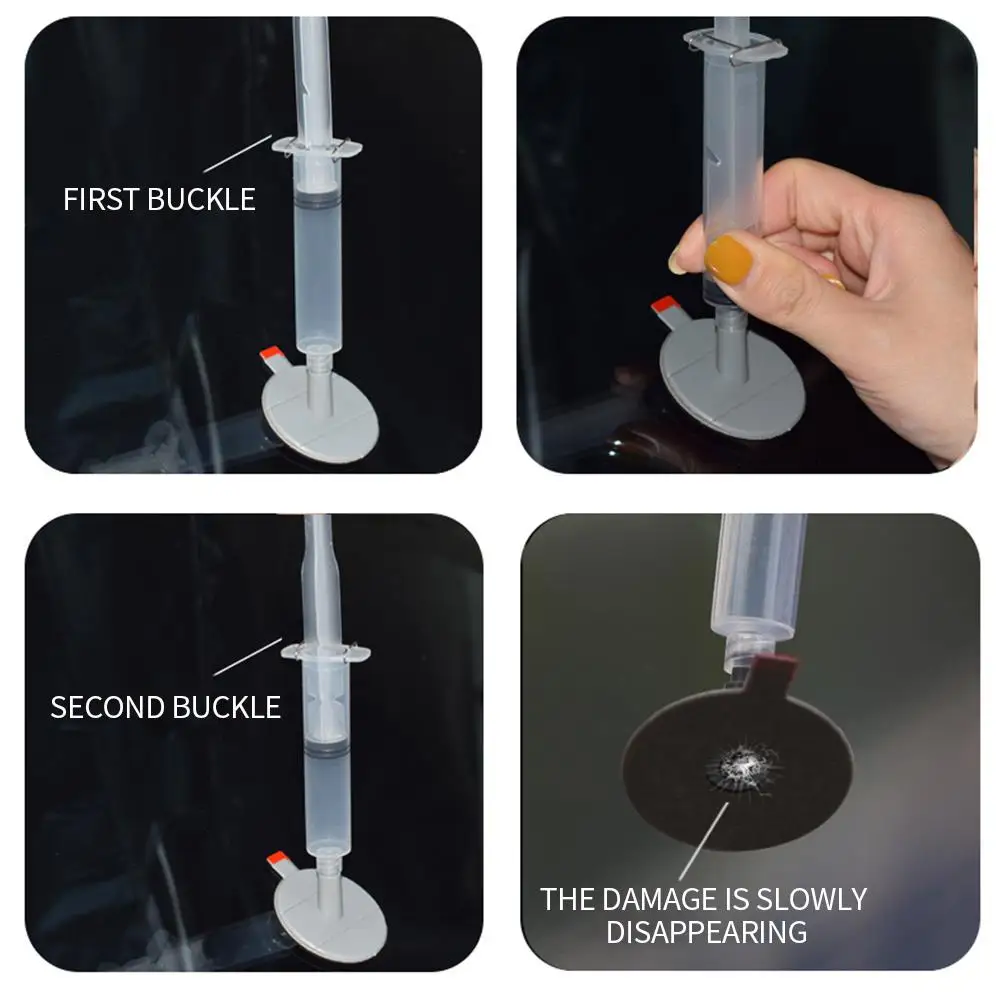 

Vehemo Repair Tool Glass Repair Kit Car Window Repair Windshield Glue for Installation Windshield Repair Kit Universal