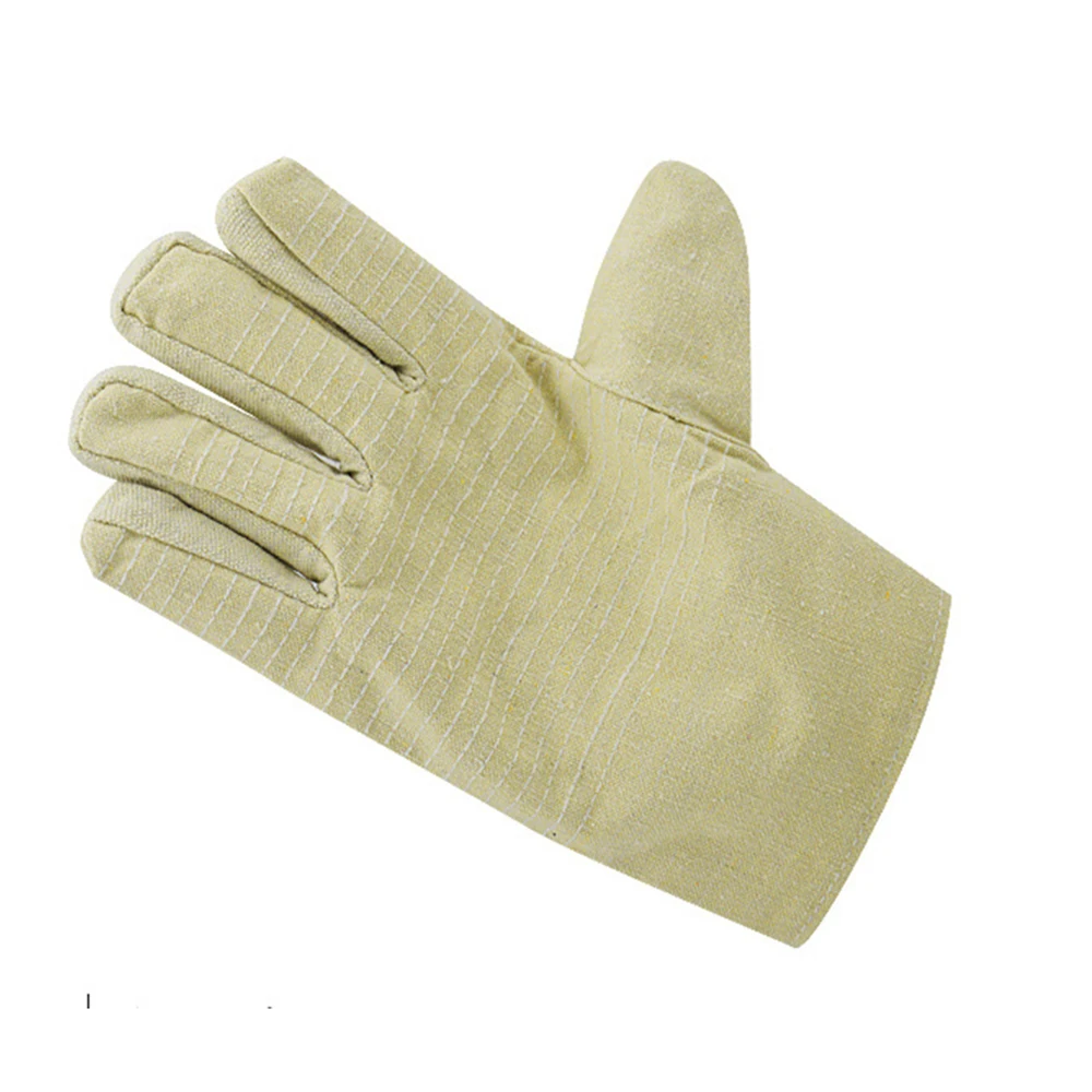 Тканевые перчатки толстые двухслойные защитные износостойкие