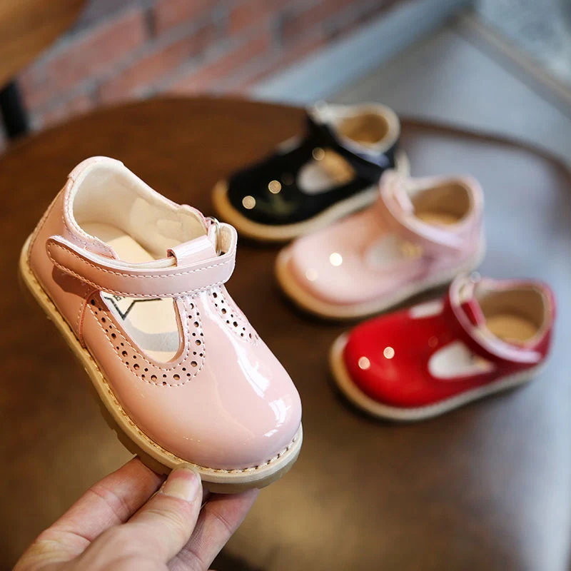 Детская обувь Martin для маленьких девочек, кожаные туфли для детей, повседневная обувь для принцессы, обувь 1, 2, 3, 4, новая обувь фото