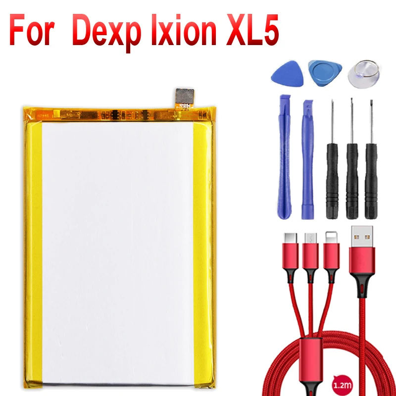 Аккумулятор 5000 мАч XL 5 для Dexp Ixion XL5 мобильный телефон в наличии с номером