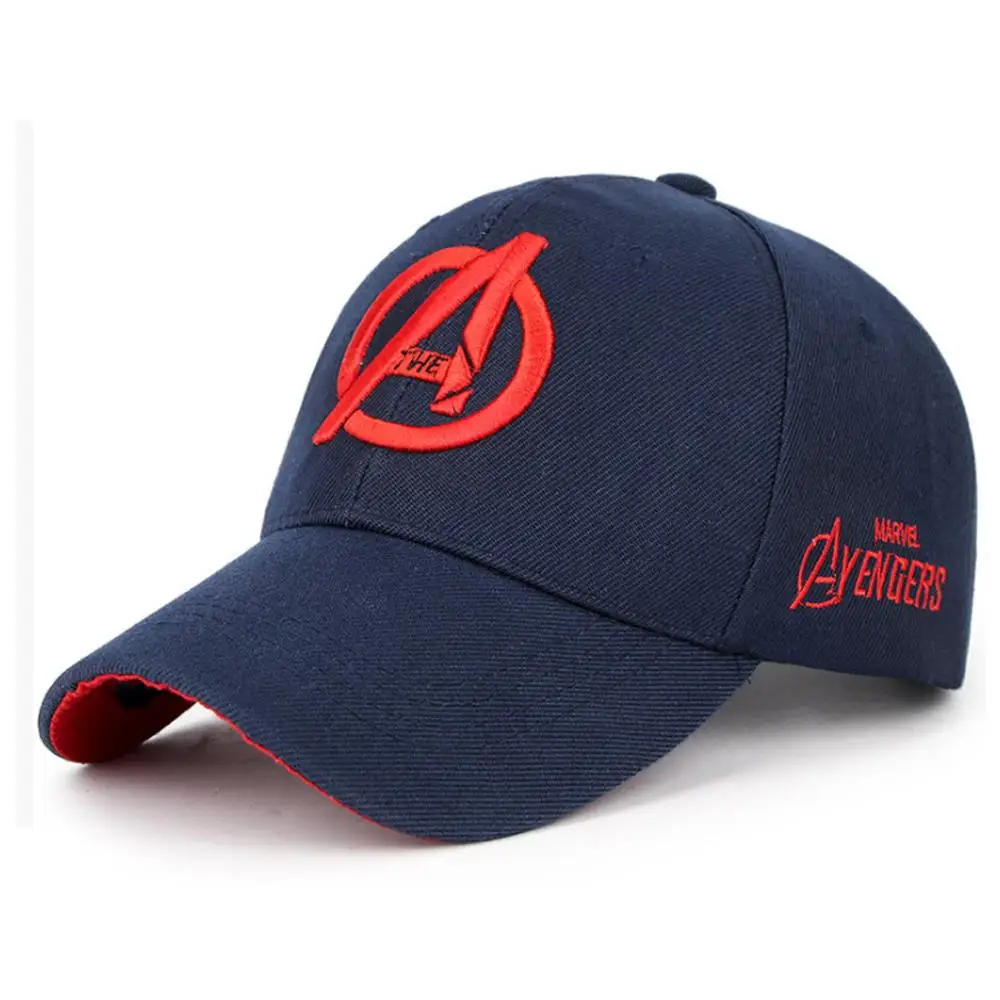 1 Йо-Юн унисекс Marvel Мстители Логотип Вышивка Повседневная Уличная бейсбольная кепка s Уличная Snapback Кепка s для взрослых Кепка водителя грузовика - Цвет: 1