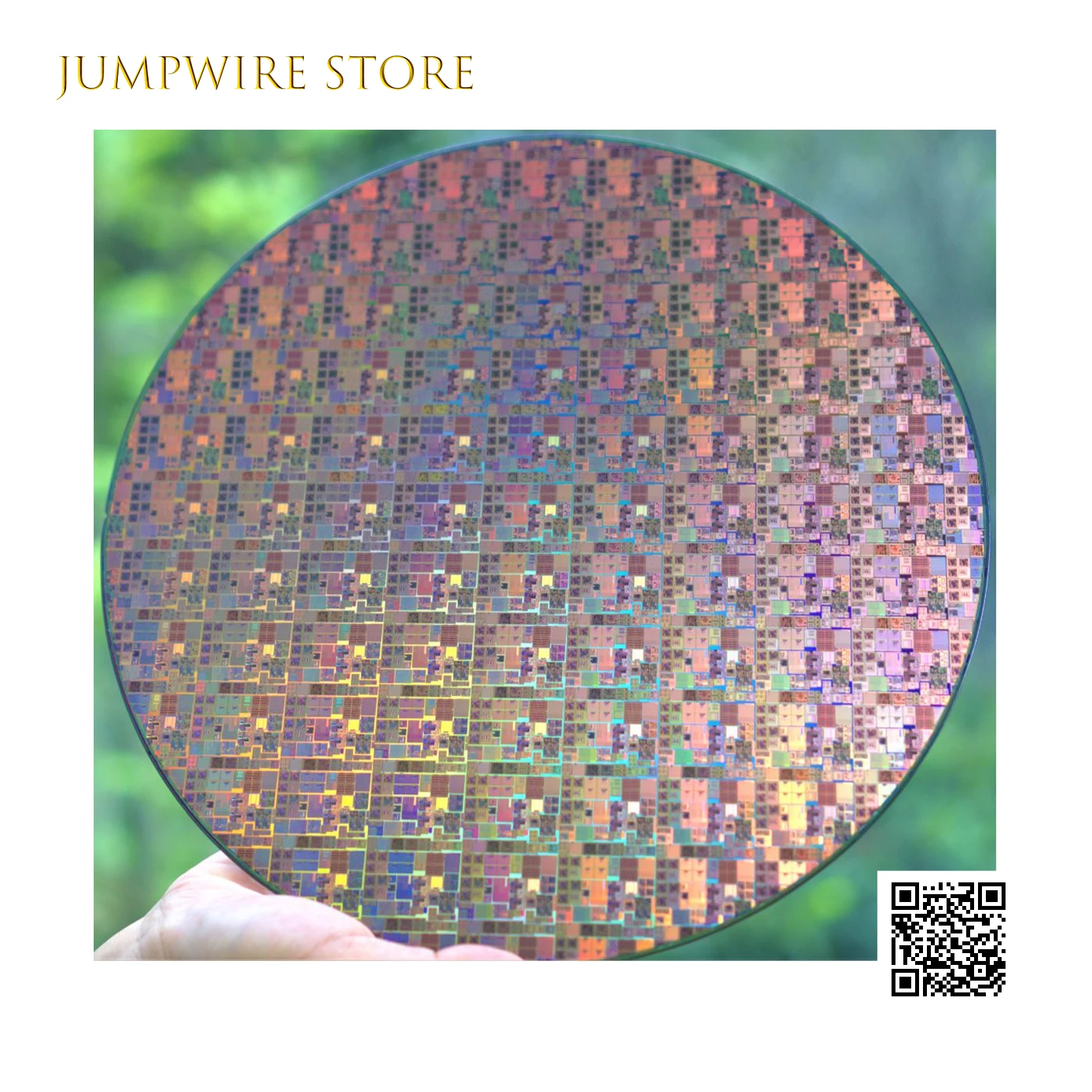 

12-Inch Photolithography Wafer Circuit Chip Semiconductor Display Teaching and Scientific Research