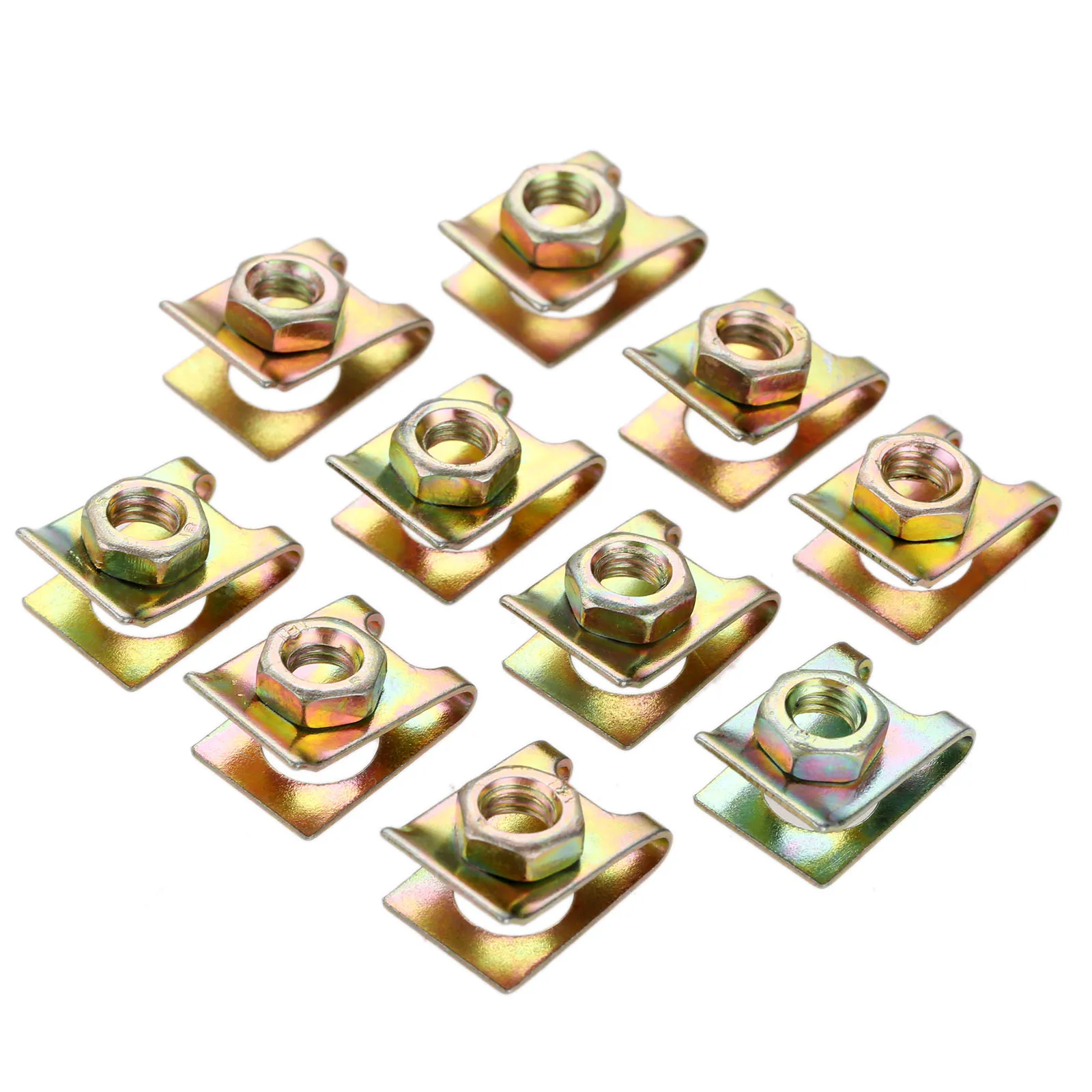 Mgoodoo крепеж для автомобильного номерного знака 20 шт. пряжка подходит винтовых