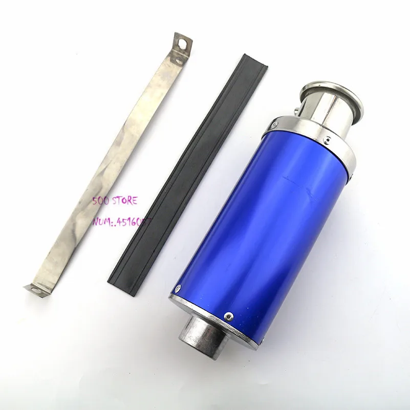 Бесплатная доставка выхлопная труба для мотоцикла квадроцикла 110cc gy6 150cc