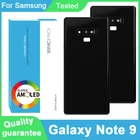 100% Новый светодиодный цифратор для Samsung Galaxy NOTE 9 N960 N960F SM-N960FD батарея задняя крышка двери корпус камера Стекло объектив рамка Ремонт Запчасти