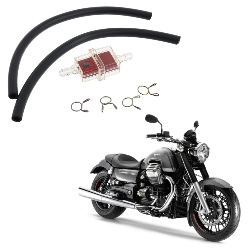 Универсальный Мотоцикл Скутер 6 мм газовый топливный фильтр бензиновая труба