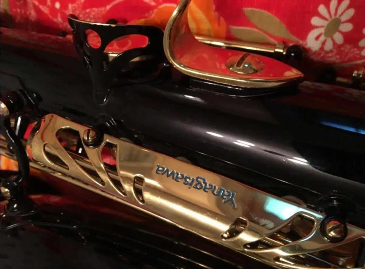 Саксофон альт саксофон Янагисава 991 черный Никель золото бемоль Eb с Чехол