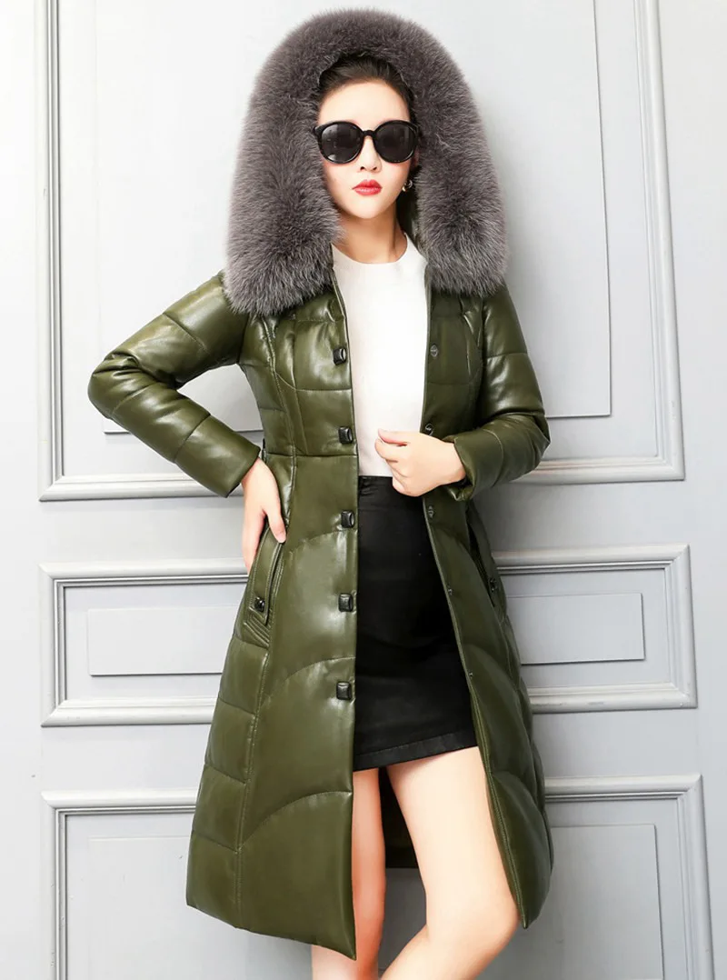 Женская замшевая куртка из натуральной овечьей кожи с капюшоном|Кожаные куртки| |