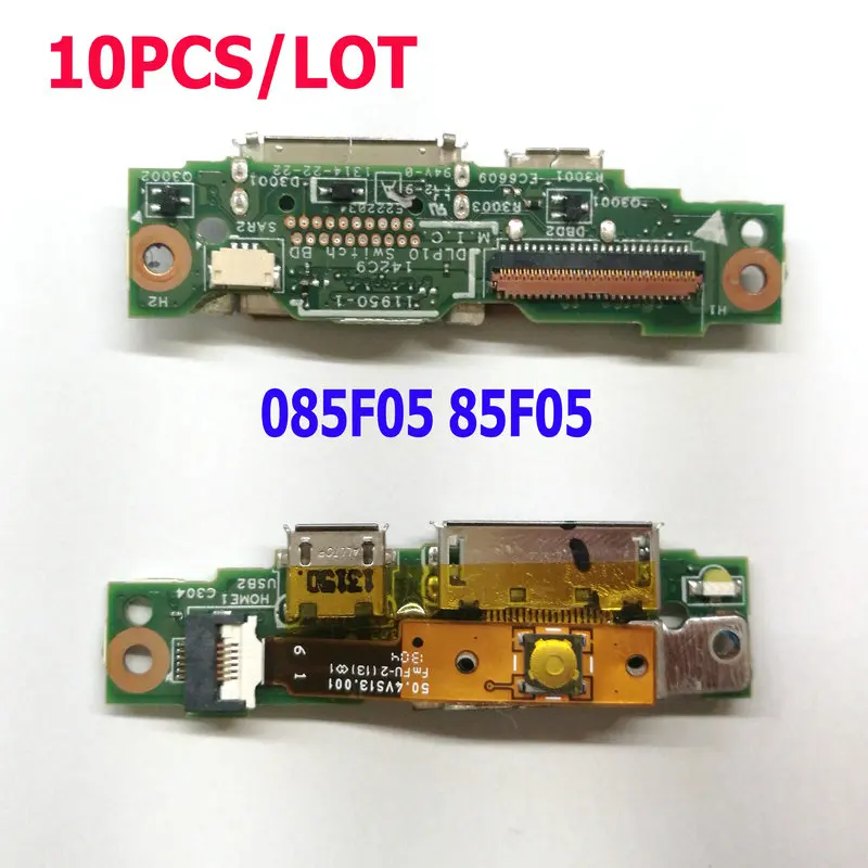 Оригинальная док станция 085F05 85F05 для DELL Latitude 10 ST2 USB плата зарядного устройства DLP10