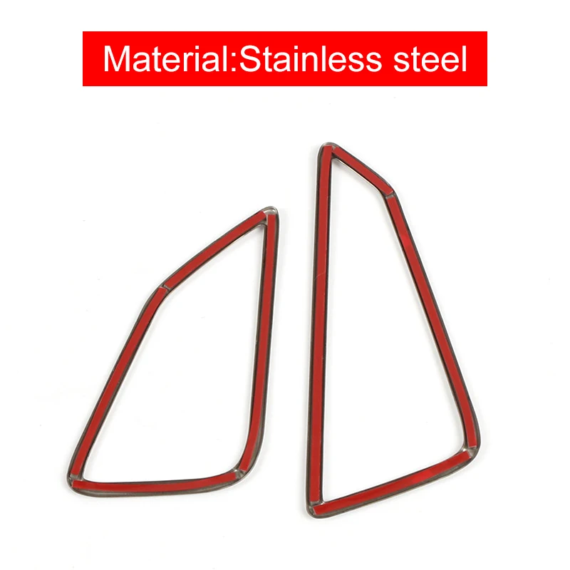 Наклейки из нержавеющей стали для приборной панели автомобиля кондиционера