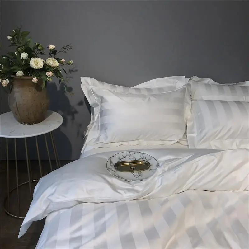 Комплект постельного белья из египетского хлопка роскошный комплект кровати в