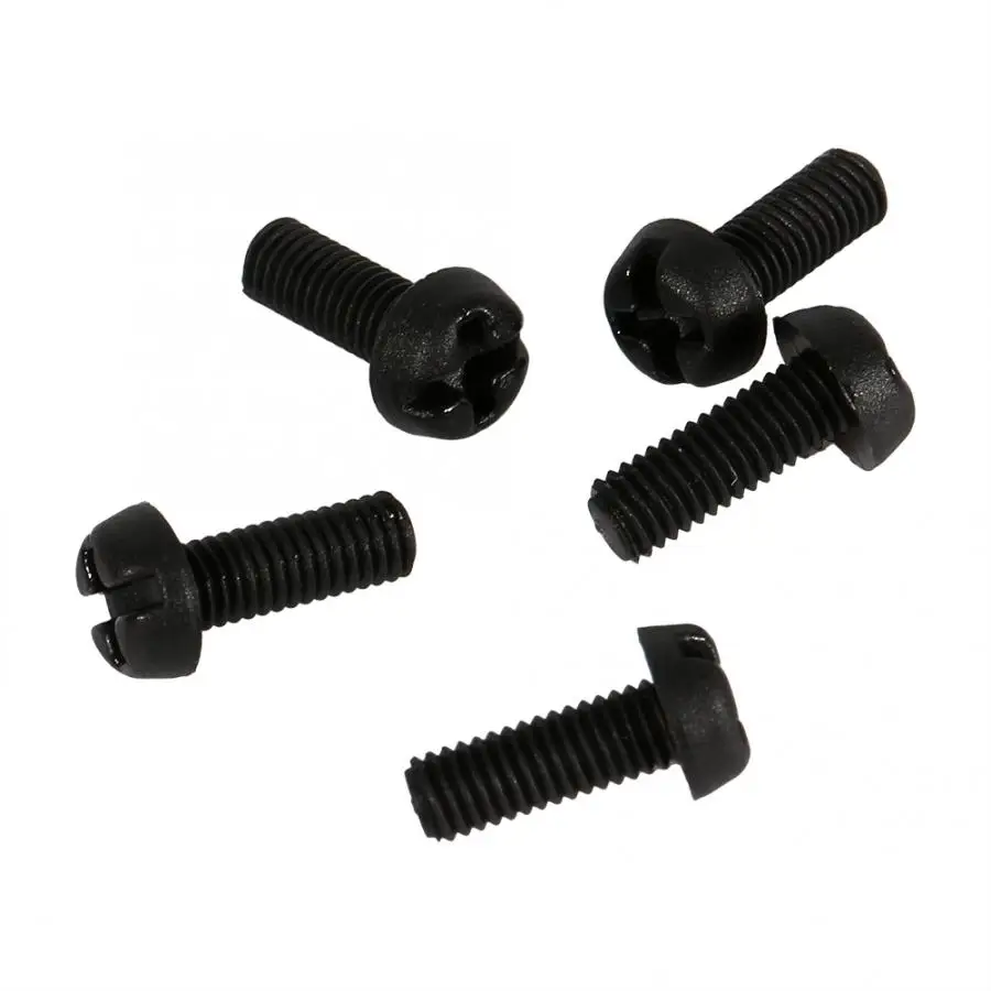 100 шт M2/M3/M4 пластиковые нейлоновые шестигранные болты с круглой головкой |