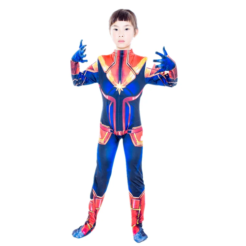 новогодние костюмы дети косплей костюм хэллоуин одежда Костюм супергероя из