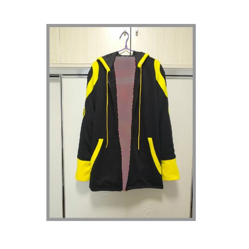 Coat Only Аниме Мистик мессенджер Косплей Костюм 707 Saeyoung Luciel Choi одежда на Хэллоуин, костюмы куртка с капюшоном толстовки пальто футболка комплект - Цвет: Coat Only