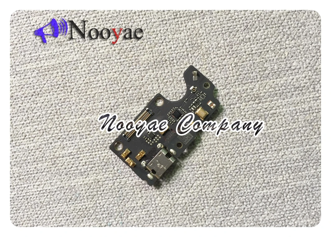 С IC зарядным портом для zte Axon 7 A2017 Micro USB зарядное устройство микрофон с гибким кабелем lcd подключение Главная материнская плата - Цвет: Charger Board