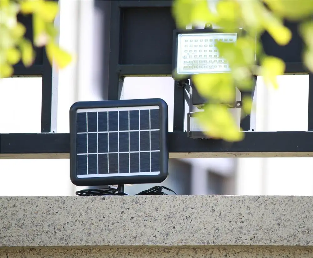 60 светодиодов солнечной энергии PIR датчик движения Точечный светильник