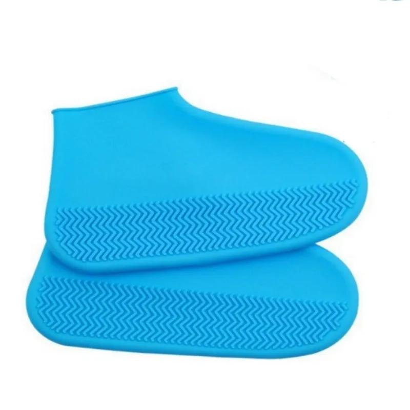 

Outdoor Men Women Waterproof Shoe Covers Socks Reusable Anti-Slip Rain Shoes Covers Rubber Rain Boot Shoes Accessories