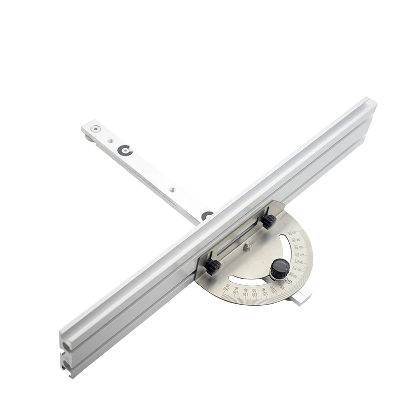 

Woodworking Table Saw Angle Ruler Miter Gauge Guide W/ 415mm Fence Carpenter Push Band Saw Inverted Adjustable Angle Gauge