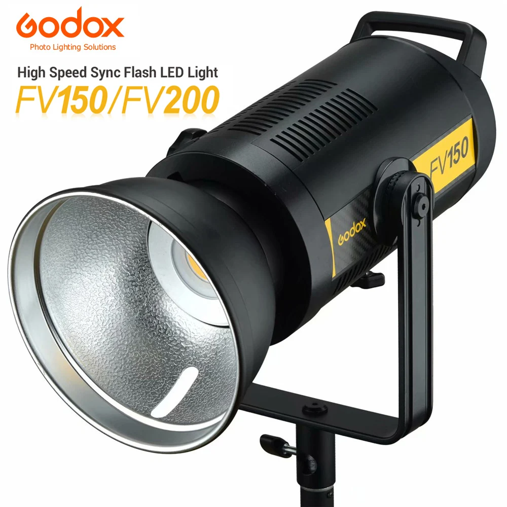 Фото Светодиодный светильник Godox FV150 150 вт FV200 200 с высокоскоростной синхронизацией
