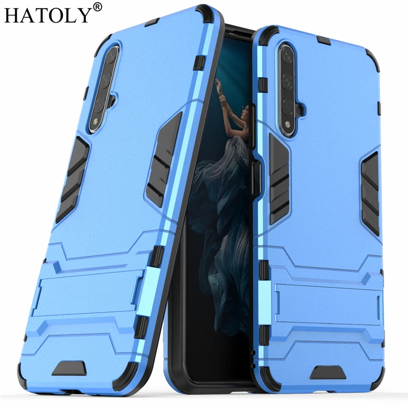 for armor case huawei nova 5t cases huawei nova 5t 6 7 8 se pro shockproof robot silicone hard back phone cover huawei nova 5t free global shipping