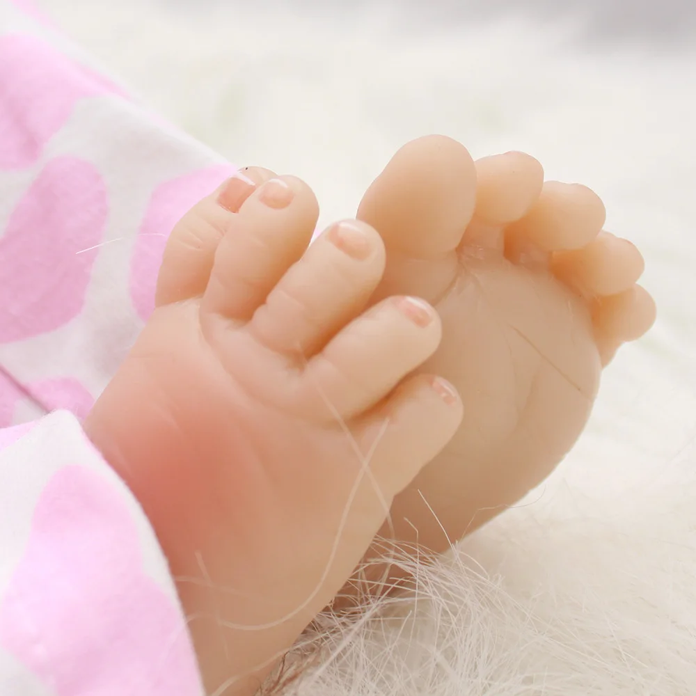 

OtardDolls Bebe Reborn Dolls 19 inch Reborn Baby Doll Soft Vinyl Silicone Newborn Doll bonecas Cute Clothes For Children Gifts