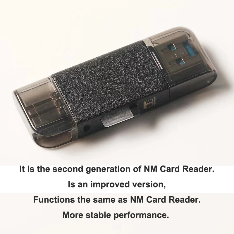 Для huawei Mate20/P30 Pro NM карта Nano карта памяти 128 ГБ 90 МБ/с./с nm-карта с USB3.1 Gen 1 type-C двойное использование TF/NM кардридер - Цвет: NM Card Reader 2