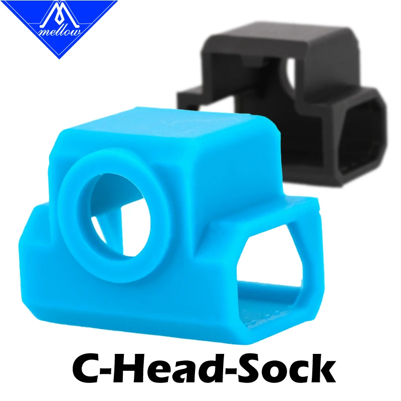 Mellow-Calcetines de silicona con cabeza C para impresora 3D, protección de temperatura, Copperhead, Hotend