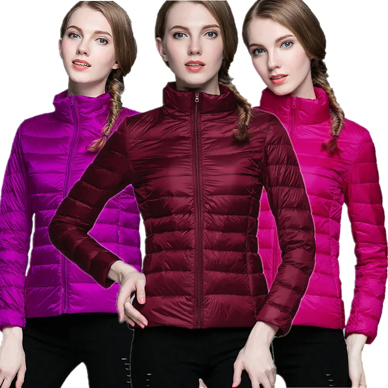 

Ladies Down Coats Female Slim Fashion Jacket Winter Warm and Comfortable Good Choice Lady Jackets Multiple Colour Size 3XL