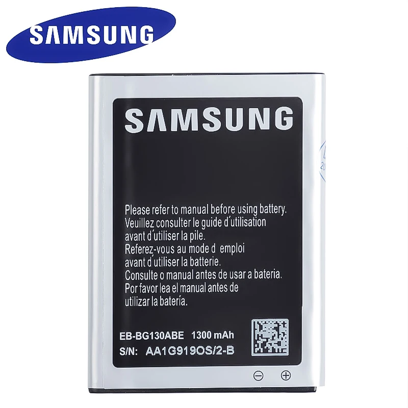 EB BG130ABE 1300 мАч Samsung оригинальный сменный аккумулятор для Galaxy Star 2 G130 G130E
