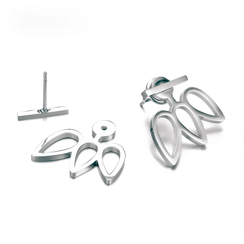 Женские креативные трендовые серьги гвоздики для женщин геометрические из