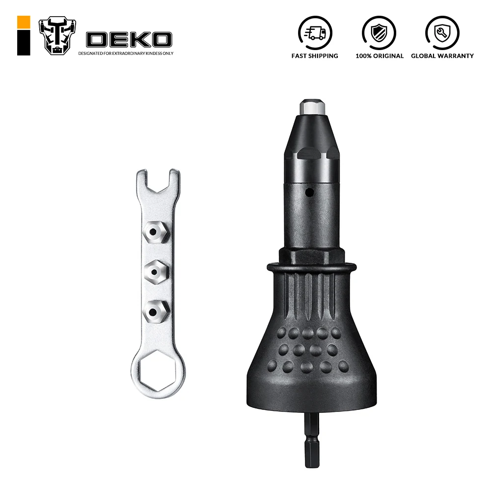 

Аккумуляторный заклепочник DEKO Classic, для дрели, гайковерта