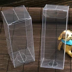 Коробка для свечей, 20 шт., подарки из ПВХ, прозрачная, пластиковая