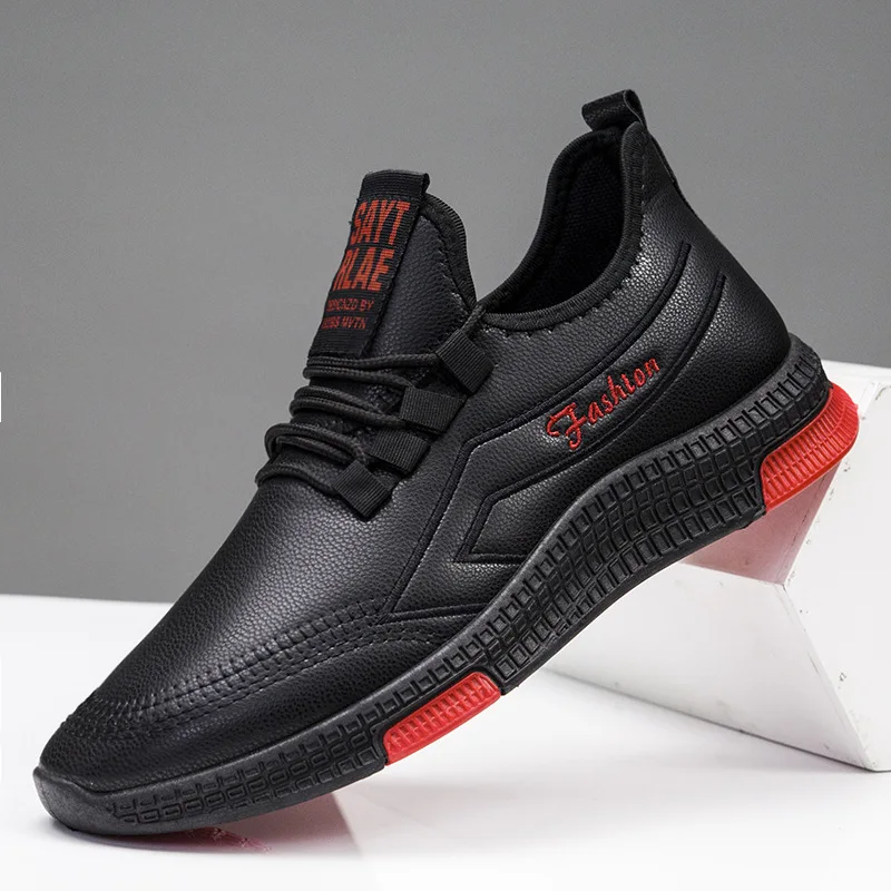 

Fall 2012 New Products In Stock Men's Pu Casual Shoes Fashion Trendy Work Shoes Running Shoes Single Cotton Same Style01
