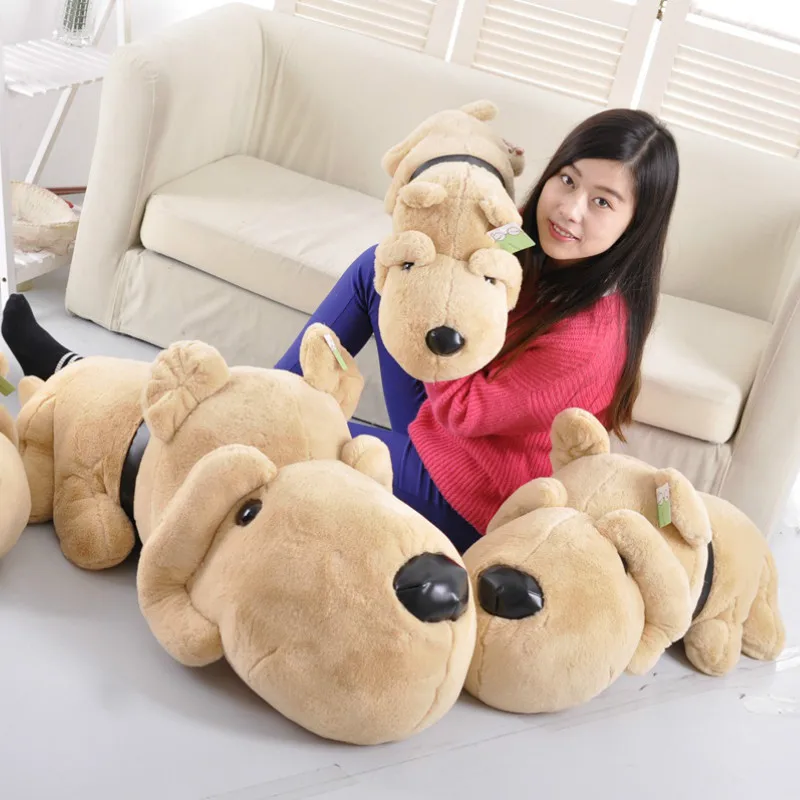 Мягкие животные собака кукла плюшевые игрушки большая Длинная Подушка Плюшевые