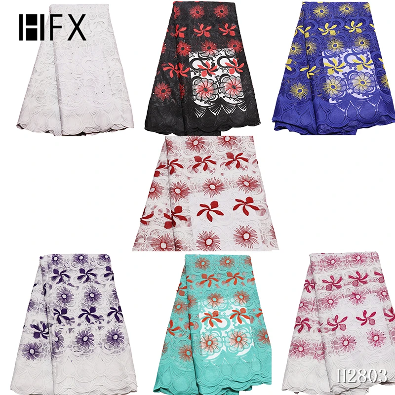 Nigerian Lace Fabrics 2019 Purple French Embroidered African Tulle Fabric For Party Dress | Дом и сад