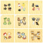 Супермилая эмалевая булавка в виде мультяшных животных, стопка кошек, лягушек, лисиц, для рюкзаков, лацканов, брошь-растение, значок, ювелирное украшение, подарок для друга