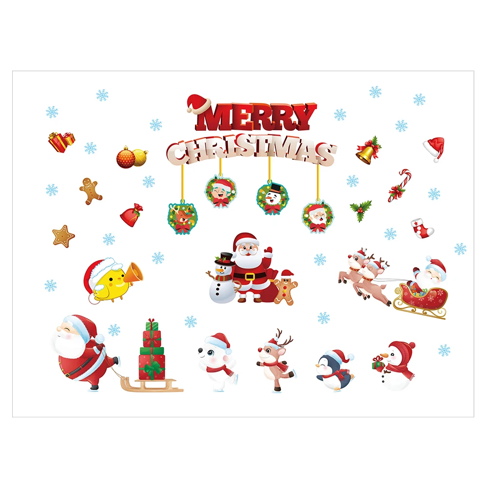 

5D DIY Diamond Embroidery Christmas Rhinestone Cross Stitch Mosaic Wall Stickers Handmade Rhinestone Pictures for Wall Stickers